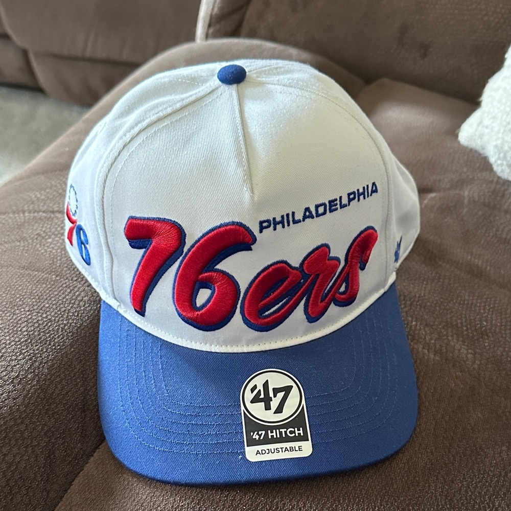 NWT 76ers 47 Brand Cap